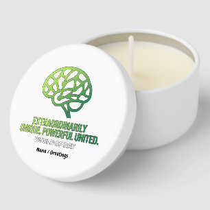 Extraordinarily Unique & United Cerebral Palsy Mini Candle Favors
