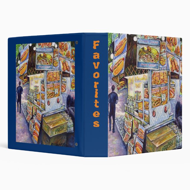 Extraordinary Artistic Workload 3 Ring Binder (Background)