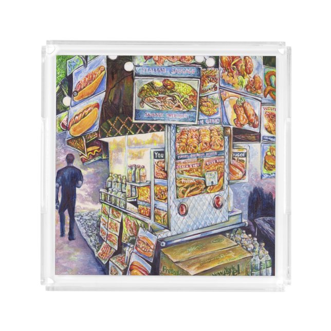 Extraordinary Artistic Workload Acrylic Tray (Front)