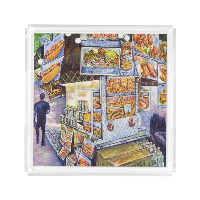 Extraordinary Artistic Workload Acrylic Tray (Front)