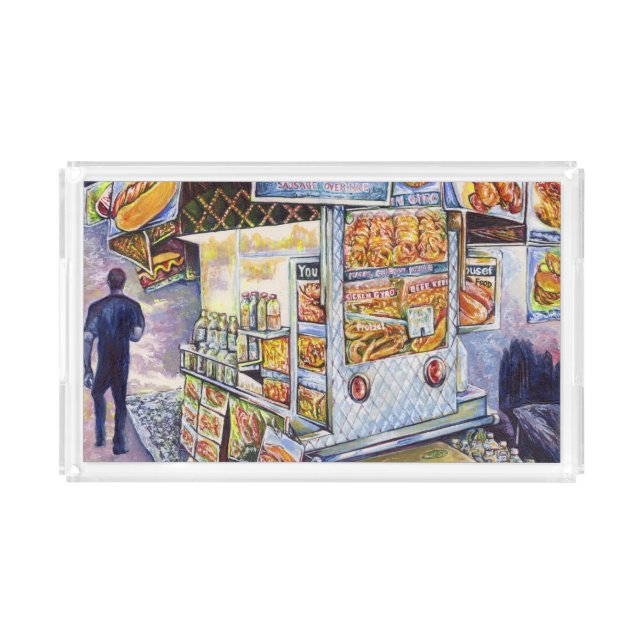 Extraordinary Artistic Workload Acrylic Tray (Front)