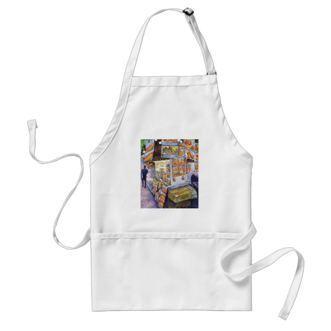 Extraordinary Artistic Workload Adult Apron (Front)