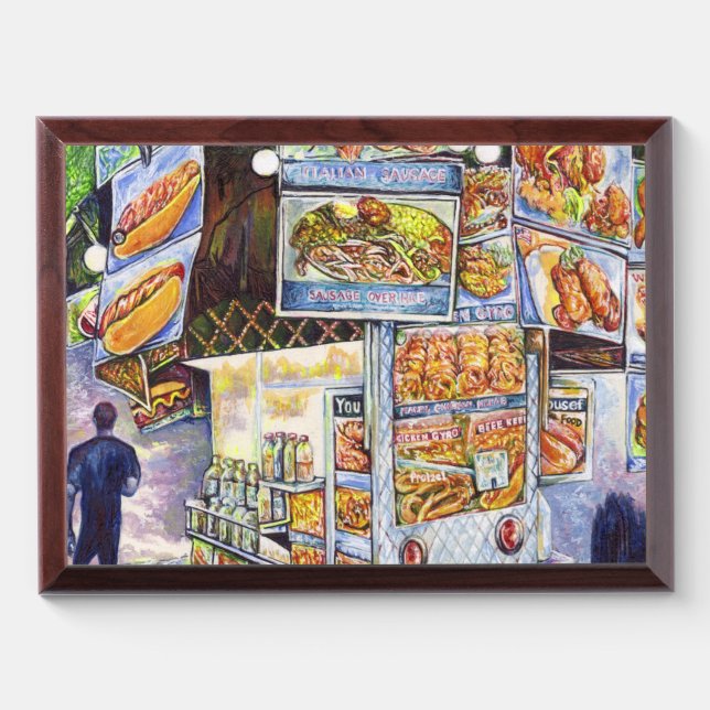 Extraordinary Artistic Workload Award Plaque (Horizontal)