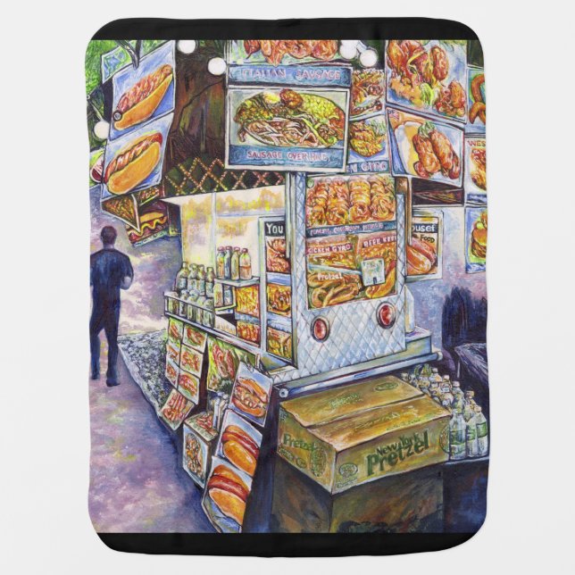 Extraordinary Artistic Workload Baby Blanket (Front)