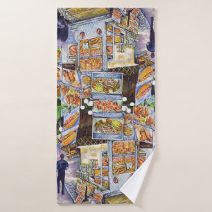 Extraordinary Artistic Workload Bath Towel