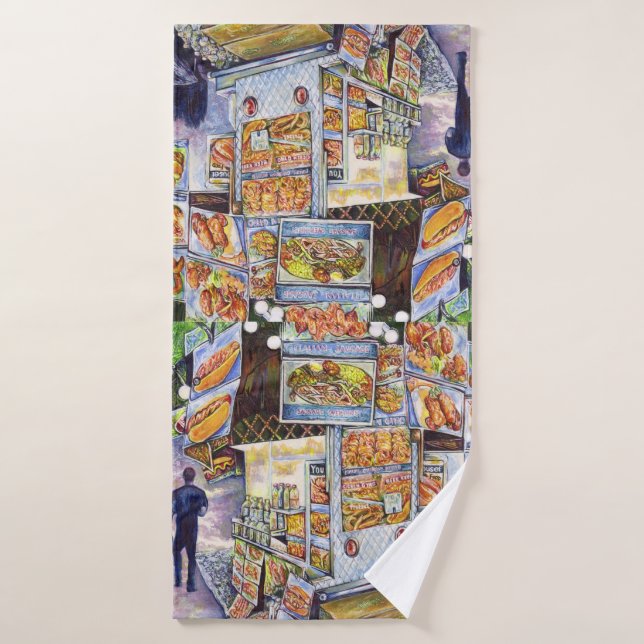 Extraordinary Artistic Workload Bath Towel (Bath Towel)