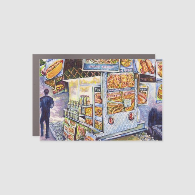 Extraordinary Artistic Workload Car Magnet (Front)