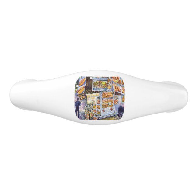 Extraordinary Artistic Workload Ceramic Drawer Pull (Front)