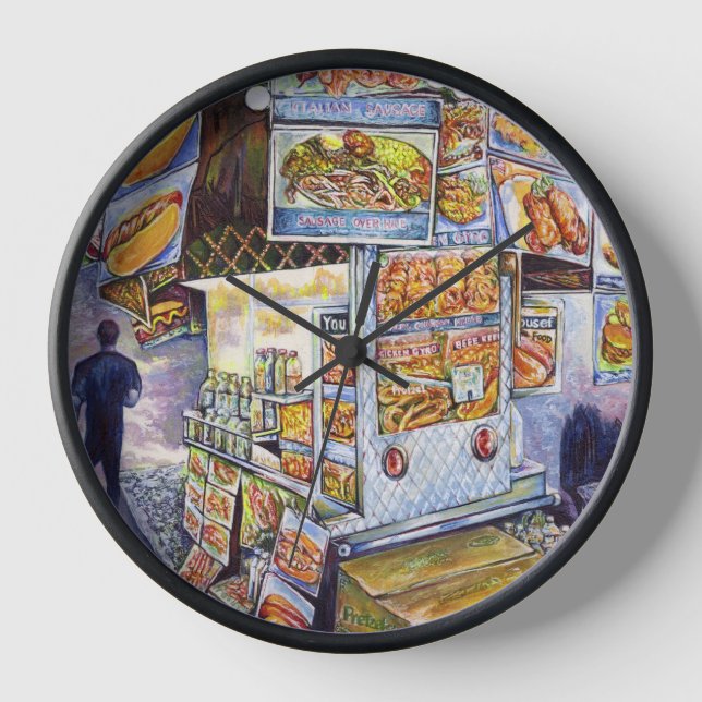 Extraordinary Artistic Workload Clock (Front)