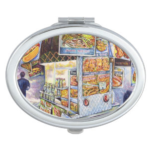Extraordinary Artistic Workload Compact Mirror