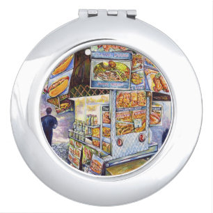 Extraordinary Artistic Workload Compact Mirror