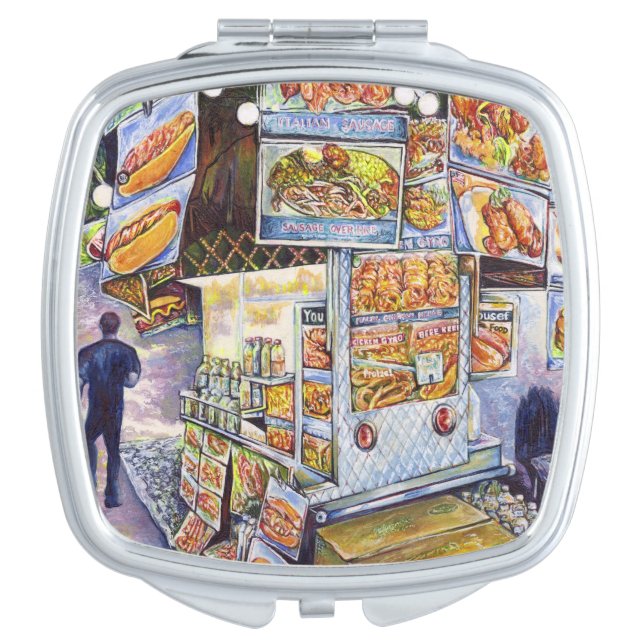 Extraordinary Artistic Workload Compact Mirror (Front)