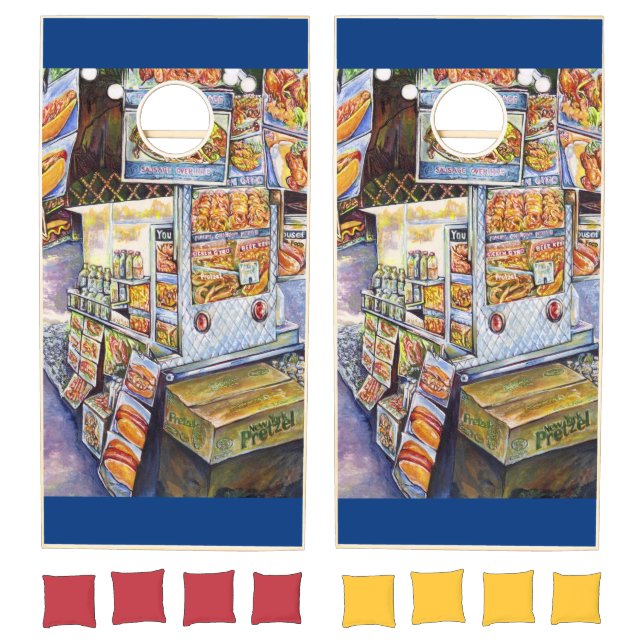 Extraordinary Artistic Workload Cornhole Set (Set)