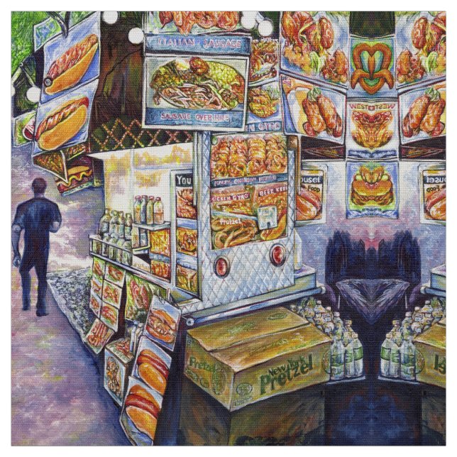 Extraordinary Artistic Workload Fabric (Swatch)