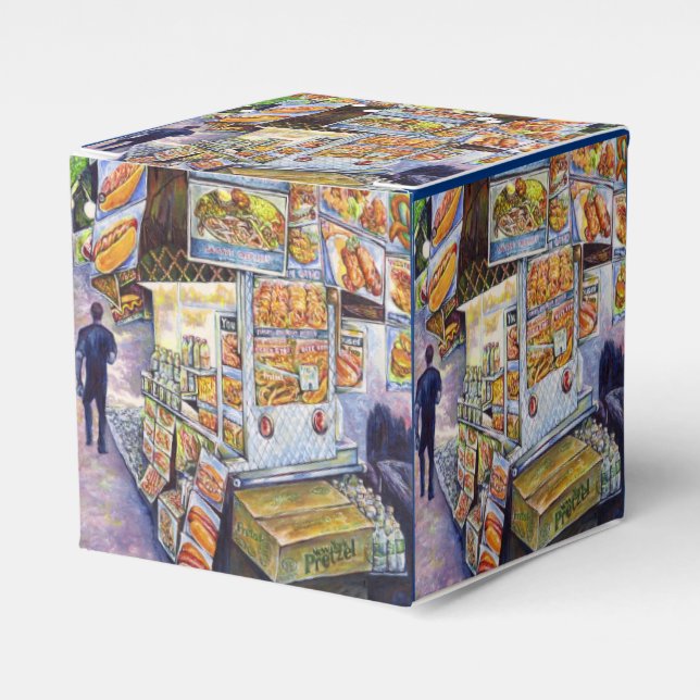 Extraordinary Artistic Workload Favor Boxes (Front Side)
