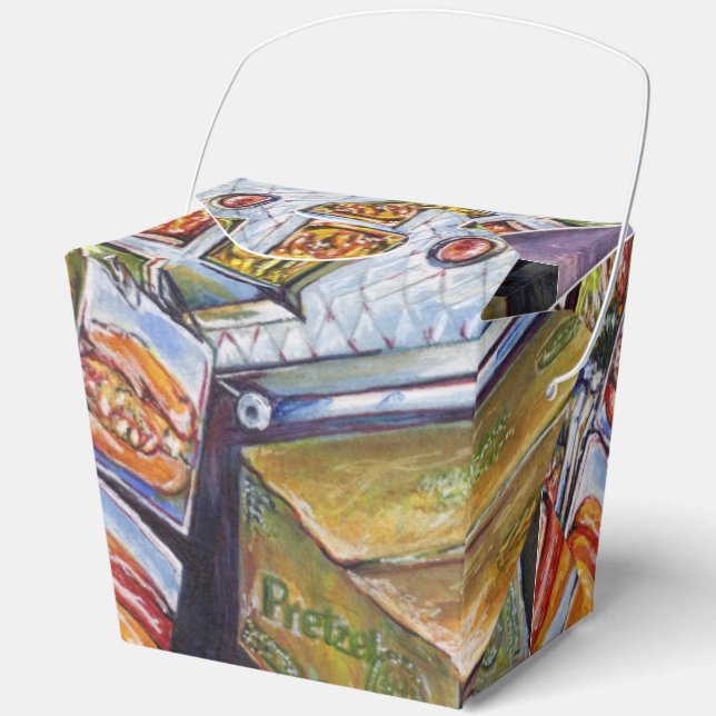Extraordinary Artistic Workload Favor Boxes (Front)