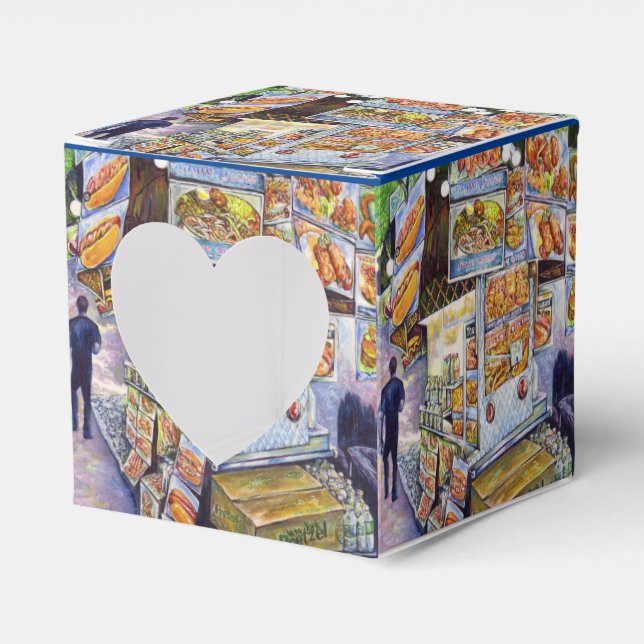 Extraordinary Artistic Workload Favor Boxes (Front Side)