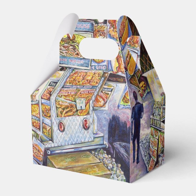 Extraordinary Artistic Workload Favor Boxes (Front Side)