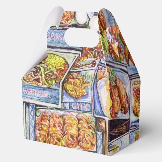 Extraordinary Artistic Workload Favor Boxes (Front)