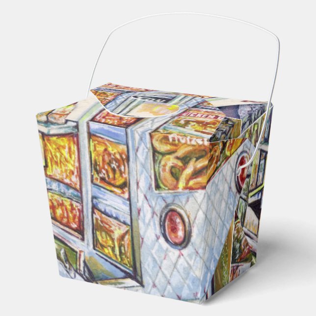 Extraordinary Artistic Workload Favor Boxes (Front)
