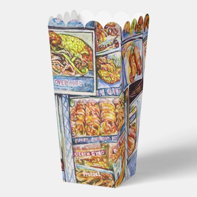 Extraordinary Artistic Workload Favor Boxes (Front)