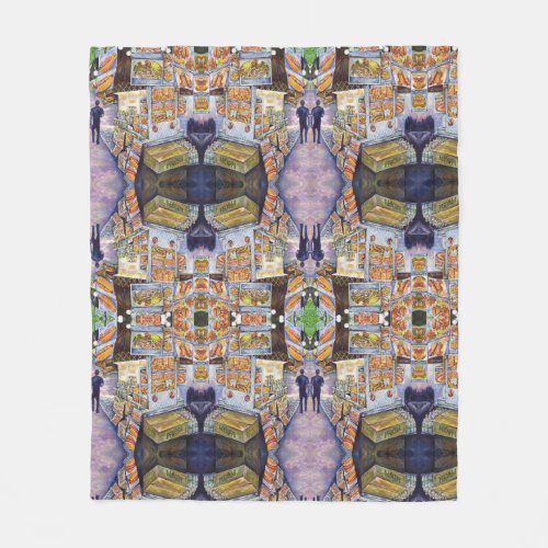 Extraordinary Artistic Workload Fleece Blanket