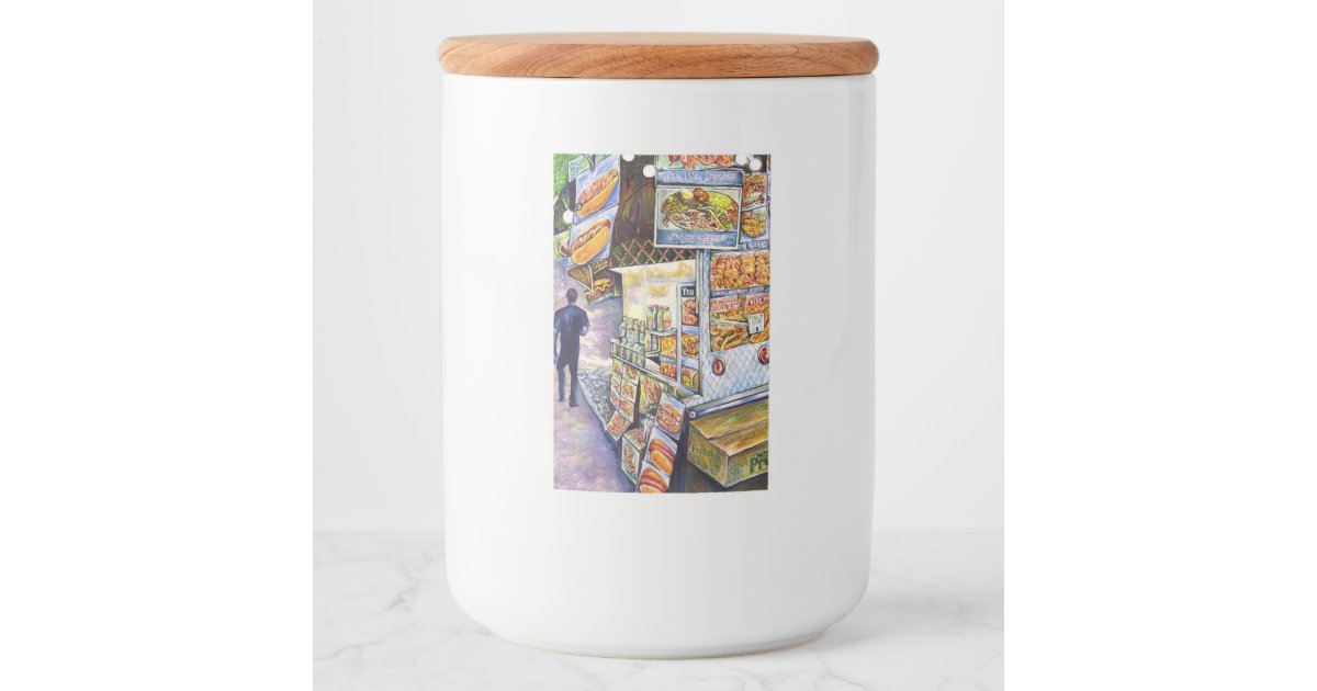 Extraordinary Artistic Workload Food Label | Zazzle