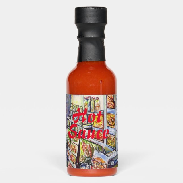Extraordinary Artistic Workload Hot Sauces (Front)