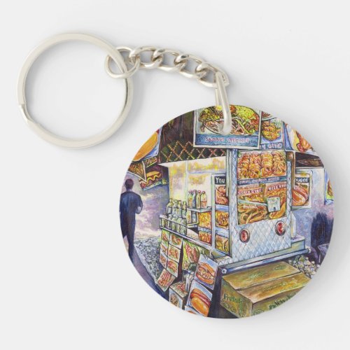 Extraordinary Artistic Workload Keychain