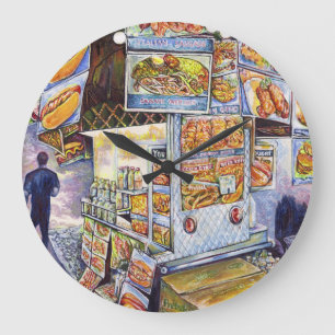 Extraordinary Artistic Workload Large Clock
