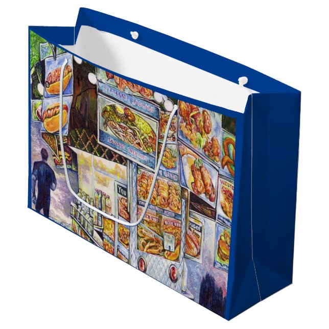 Extraordinary Artistic Workload Large Gift Bag (Front Angled)