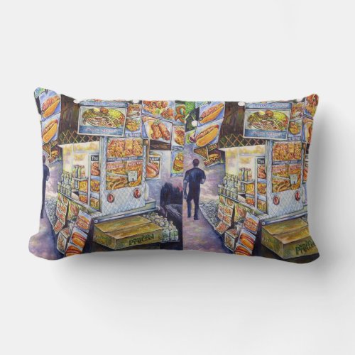 Extraordinary Artistic Workload Lumbar Pillow