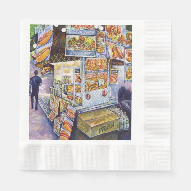 Extraordinary Artistic Workload Napkins (Front)