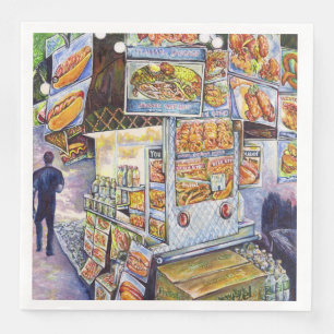 Extraordinary Artistic Workload Paper Dinner Napkins