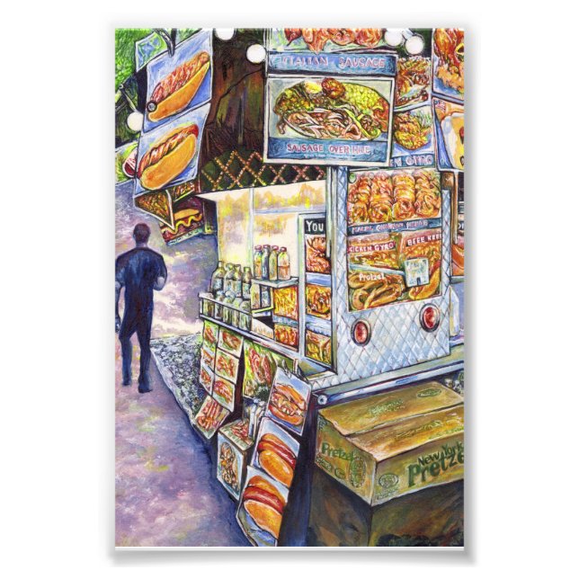 Extraordinary Artistic Workload Photo Print (Front)