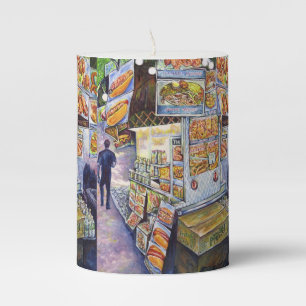 Extraordinary Artistic Workload Pillar Candle
