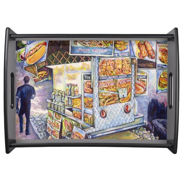 Extraordinary Artistic Workload Serving Tray (Front)