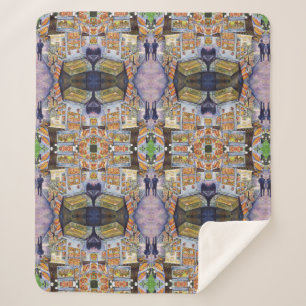 Extraordinary Artistic Workload Sherpa Blanket