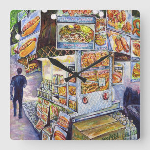 Extraordinary Artistic Workload Square Wall Clock