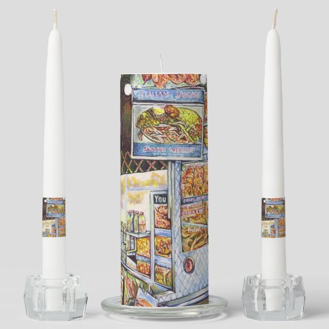 Extraordinary Artistic Workload Unity Candle Set (Front)