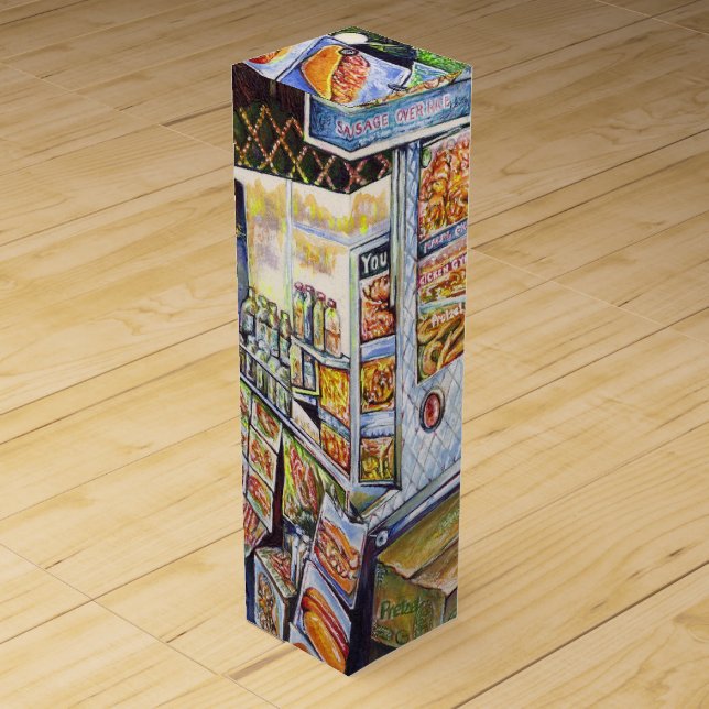 Extraordinary Artistic Workload Wine Box (Front)