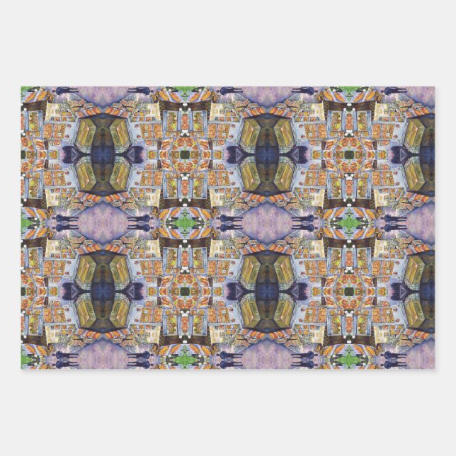 Extraordinary Artistic Workload Wrapping Paper Sheets (Front)