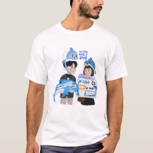 Extraordinary Attorney Woo Kdrama - Whale Couple T-Shirt