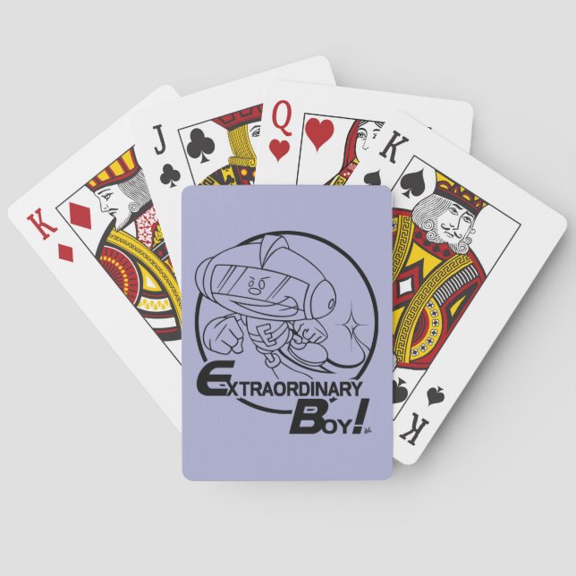 Extraordinary Boy! Playing Cards (Back)