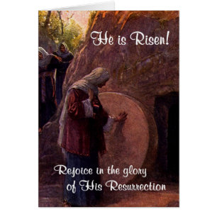 Extraordinary Mary Magdalene at Jesus' Empty Tomb Cards