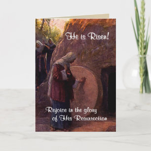 Extraordinary Mary Magdalene & Jesus'  Empty Tomb Card