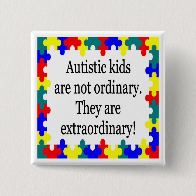 Extraordinary Pinback Button (Front)