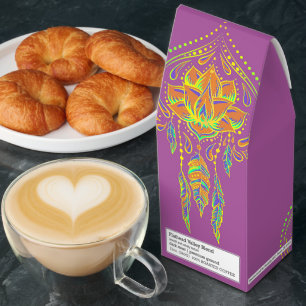 Extraordinary Spiritual Symbol Pattern 2 Roasted Coffee