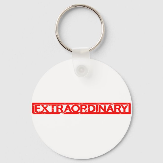 Extraordinary Stamp Keychain (Front)