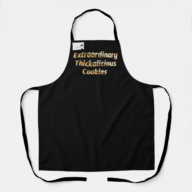 Extraordinary Thickalicious Cookies Apron (Front)